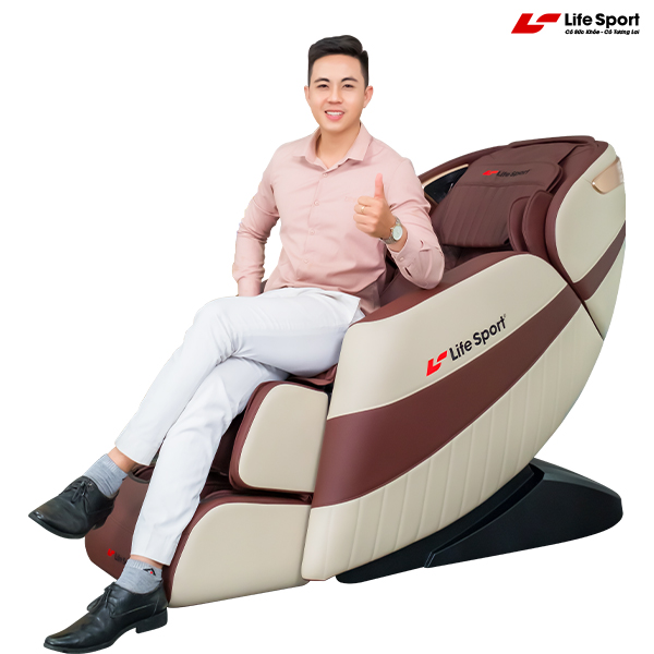 [VIP] Ghế Massage Toàn Thân LifeSport LS-789 Thư Giãn, Cải Thiện Giấc Ngủ, Giảm Mệt Mỏi - Ghế Massage Toàn Thân Trục SL Cao Cấp, Con Lăn Di Động, Máy Matxa Toàn Thân, Ghế Massage Trị Liệu Toàn Thân Thế Hệ Mới