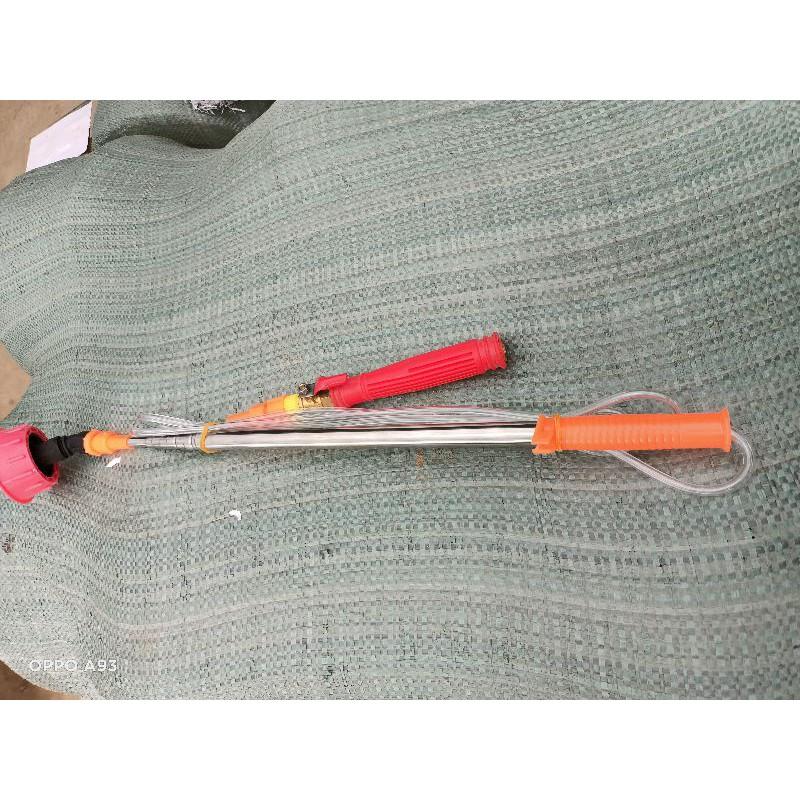 Com bo gồm béc chụp 8lỗ khoá đồng và tay cầm cần 3,6m
