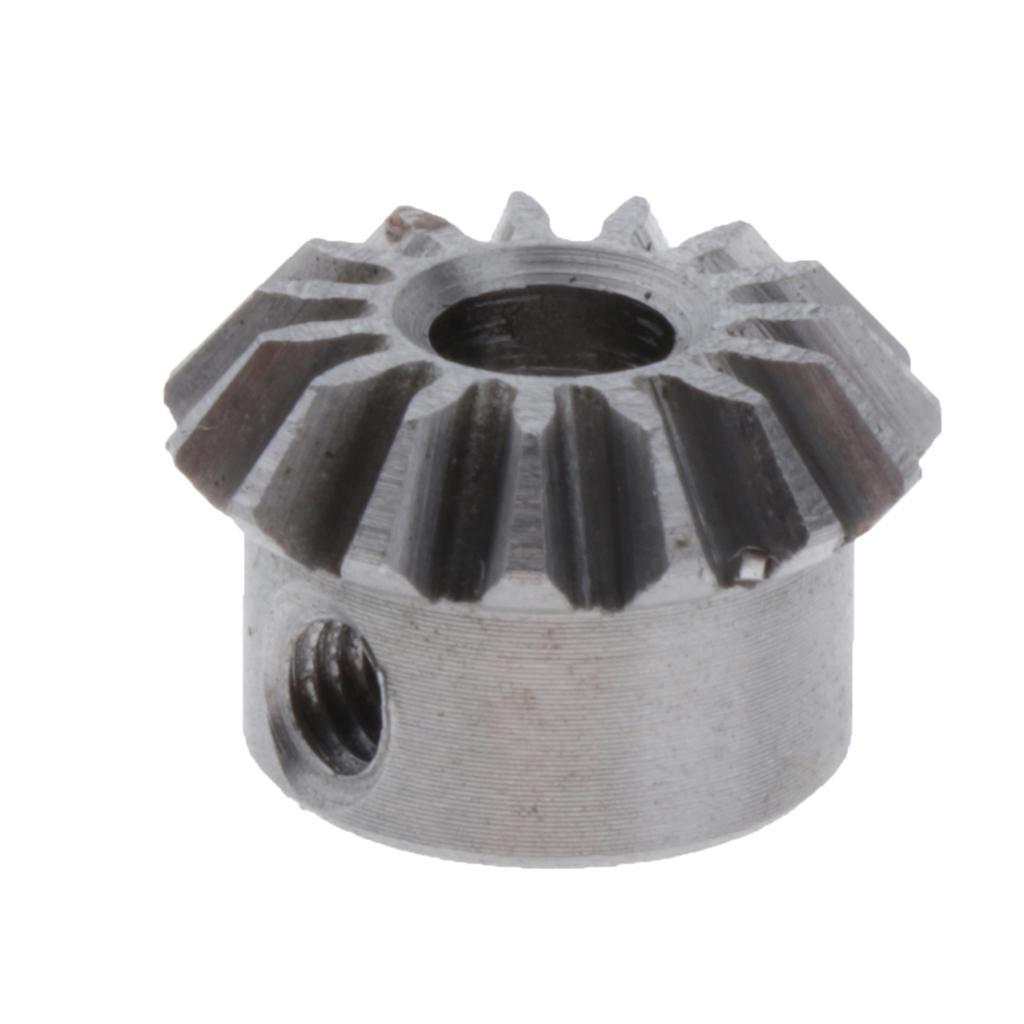 2-6pack 0.8 Modulus Brass Bevel Gear 15 Tooth 3 to 6mm Diameter Hole E