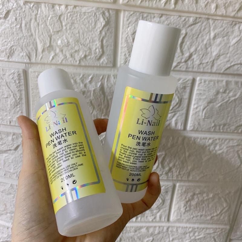 Nước rửa cọ Linail, nước rửa bút