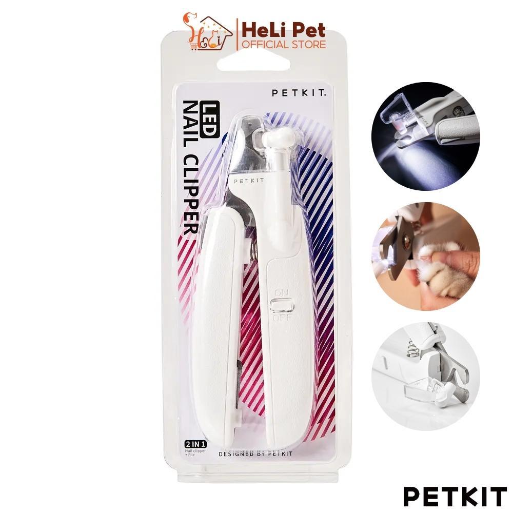 Kềm cắt móng thú cưng có đèn LED PETKIT LED Pet Nail Clippers - HeLiPet