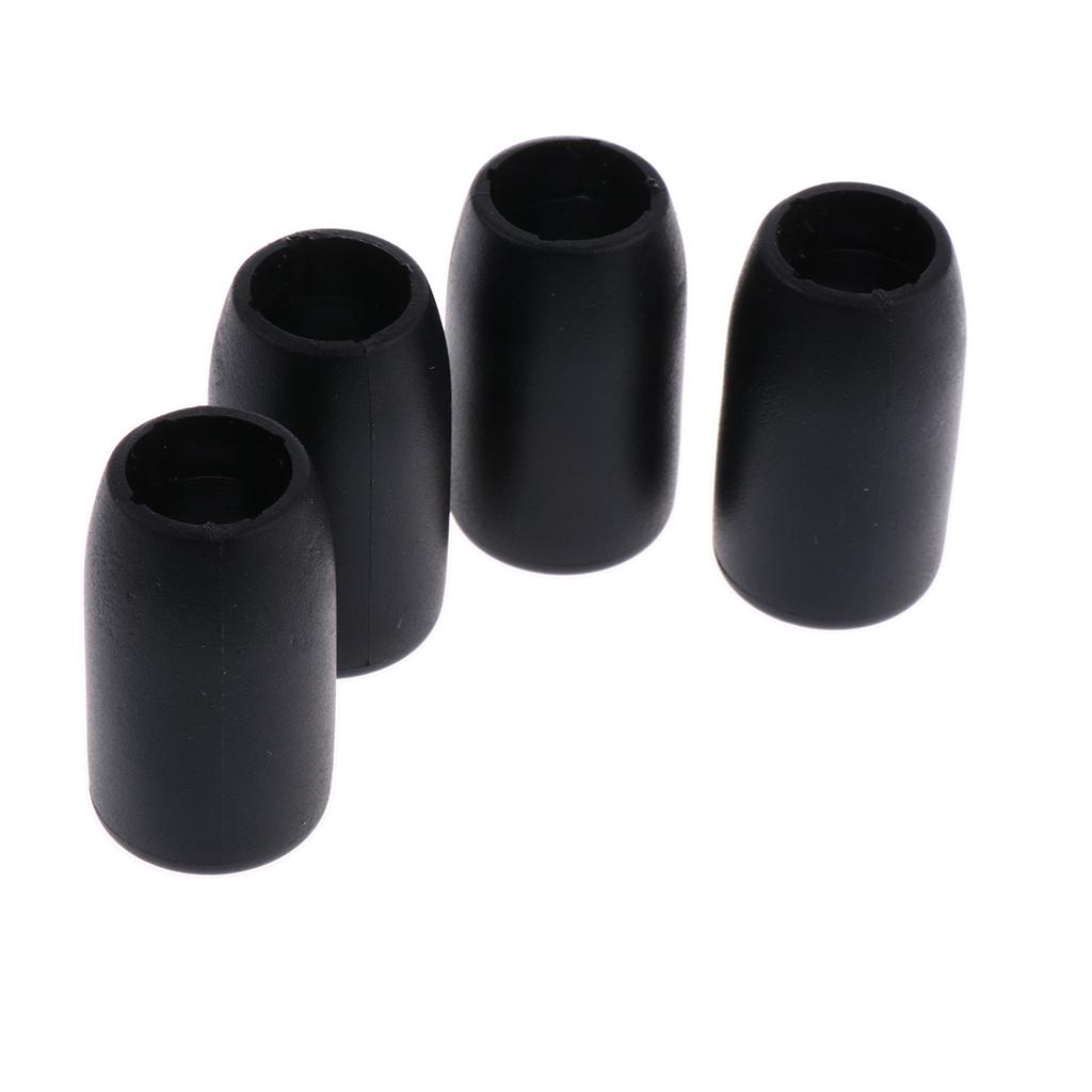 4pcs Plastic Walking Pole Tip Protectors Trekking Hiking Accessories 14mm A