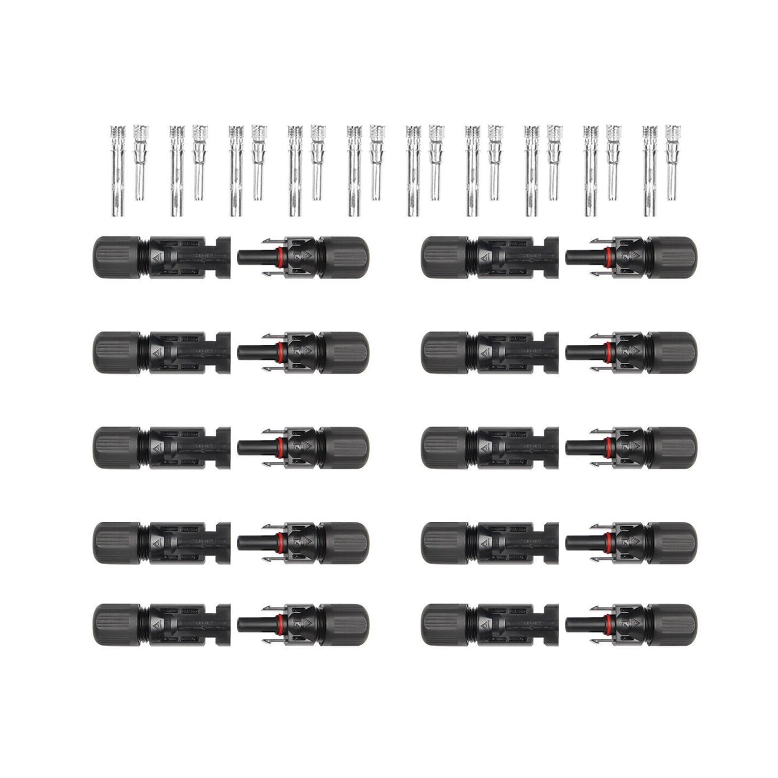 Solar Panel Cable Connectors Solar Power Parts Panel Stecker Connectors