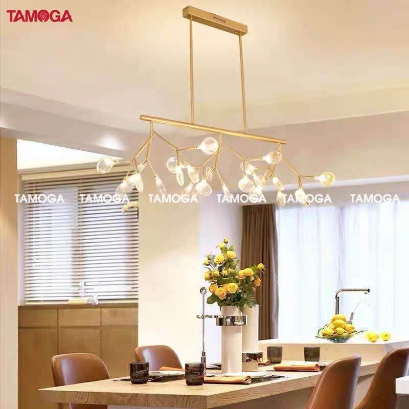 Đèn trần phòng khách trang trí pha lê TAMOGA OTAS 6985