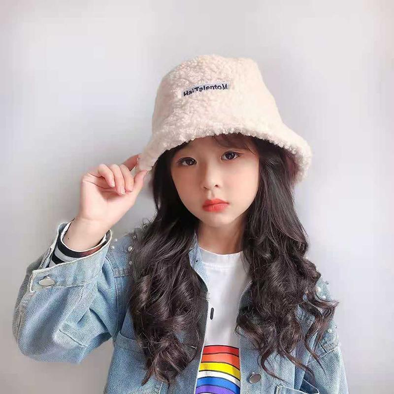 Mùa Đông Cho Bé Gái Bé Trai Nón Dễ Thương Trẻ Ngoài Trời Nắng Nắp Ấm Beanies Trẻ Em Thịt Cừu Bông Có Thể Điều Chỉnh Nón Dày Ấm mũ Lưỡi Trai