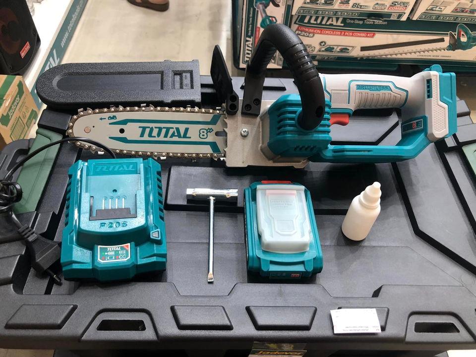 MÁY CƯA XÍCH DÙNG PIN 20V TOTAL TGSLI20851 - HÀNG CHÍNH HÃNG