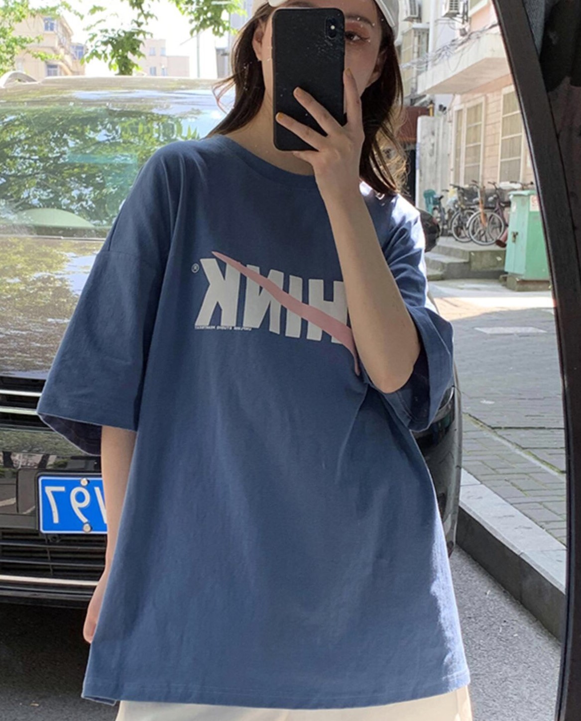 Áo thun tay lỡ form rộng - phông nam nữ cotton oversize - T shirt Think - 2N Unisex