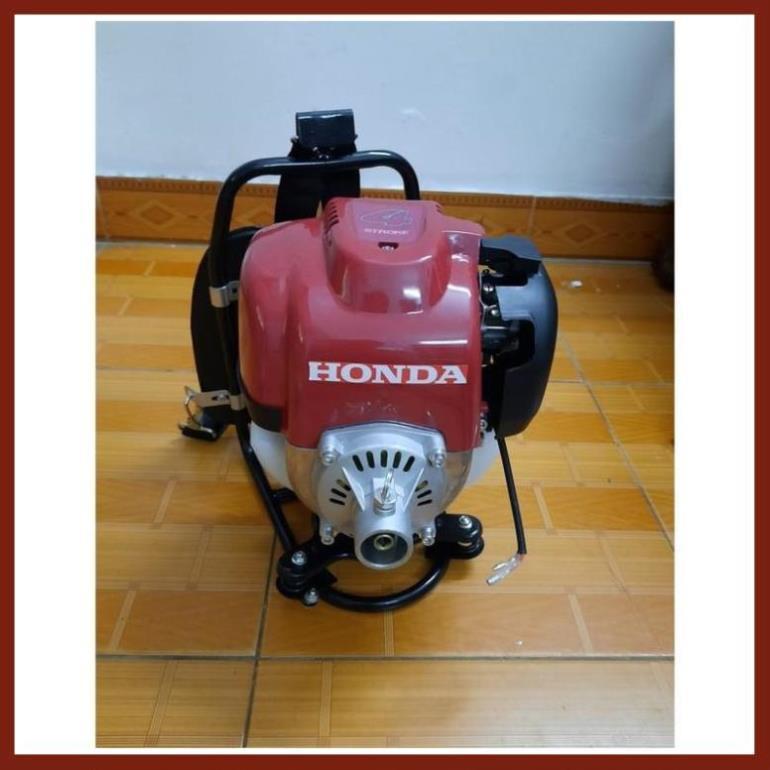 Máy cắt cỏ Honda Gx35 đeo lưng, cần mềm - BH 12 tháng