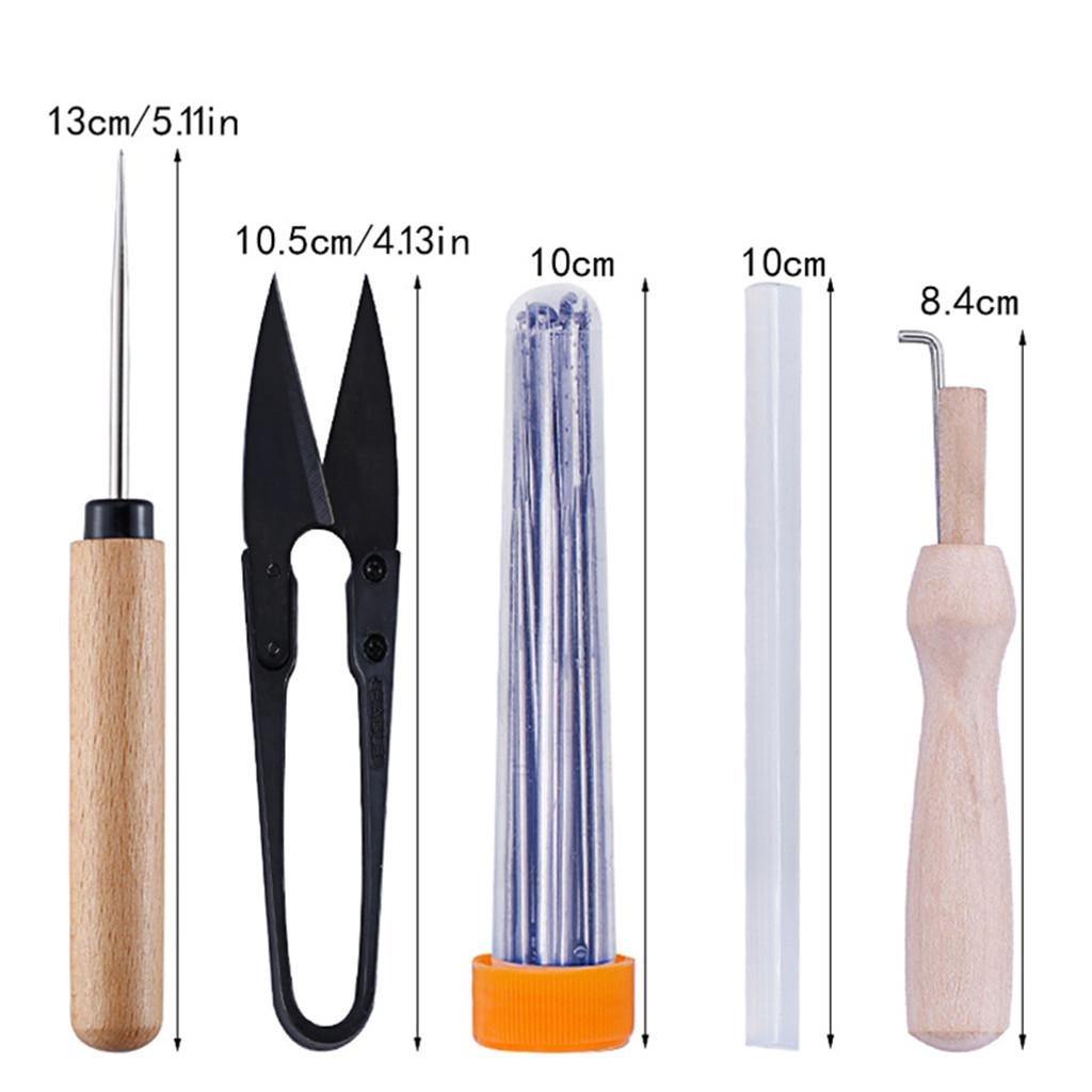 Needle Felting Starter Kit, Handmade Wool Felting Tools with Felting Needles