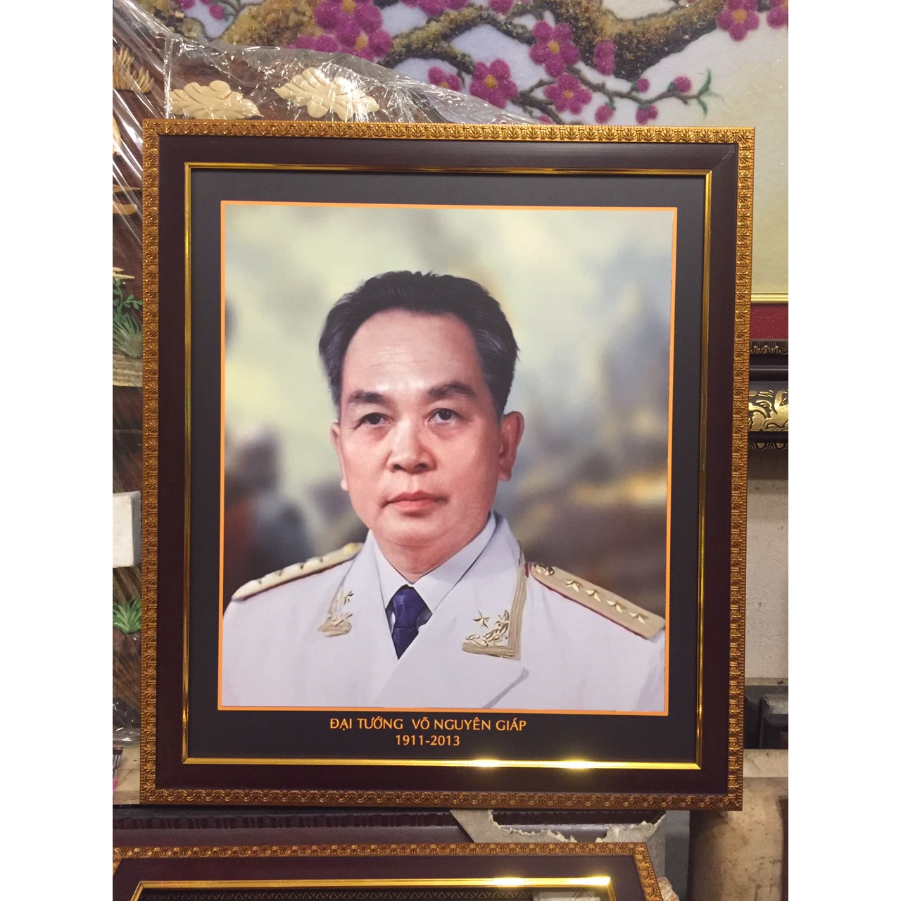 Tranh in Đại tướng Võ Nguyên Giáp