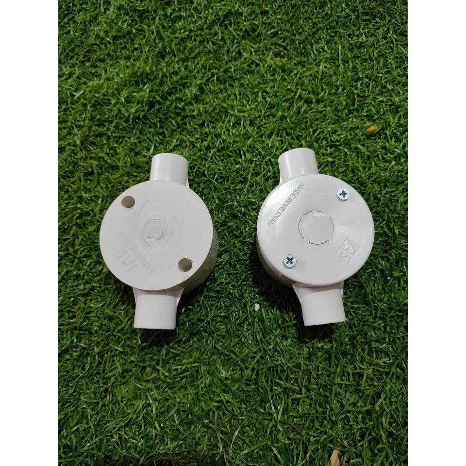 Combo 20 Cái Hộp nối dây điện box tròn chia ngã phi 20.