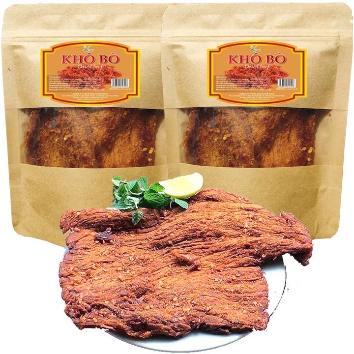 0,5 KG KHÔ BÒ MIẾNG CHẤT LƯỢNG HIỆU SK FOOD