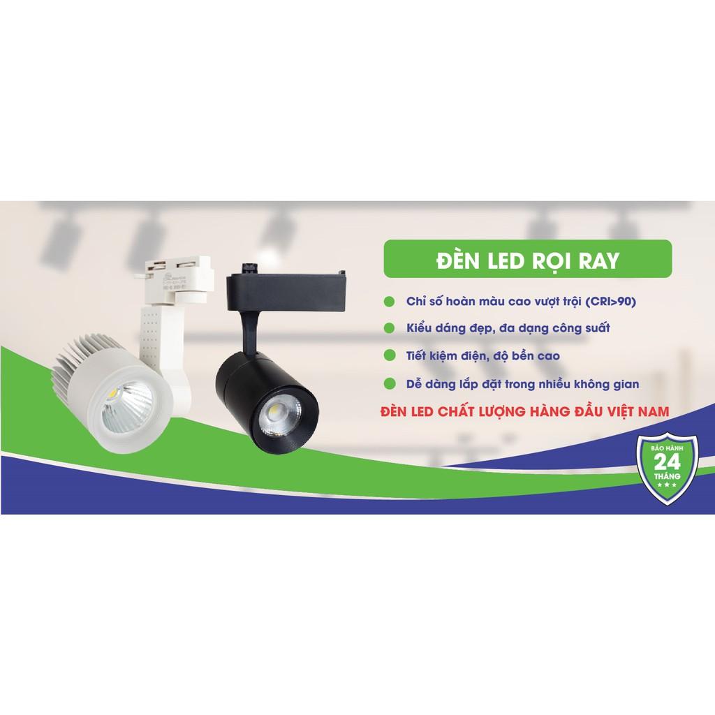 Đèn LED rọi ray ánh sáng vàng -vỏ trắng, vỏ đen (DTL-7-V/TT/T-T)