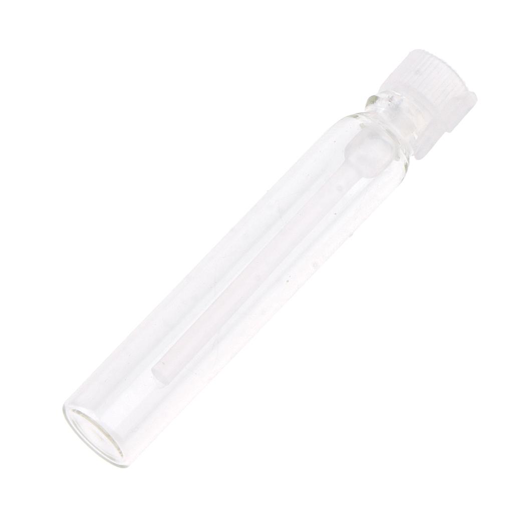 50x Mini Glass Nước Hoa Mẫu Lọ Rỗng Tinh Dầu Thơm Chai 2ml