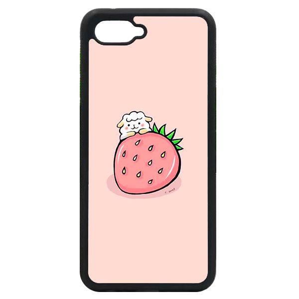 Ốp lưng điện thoại dành cho Oppo A3s Cún Dâu