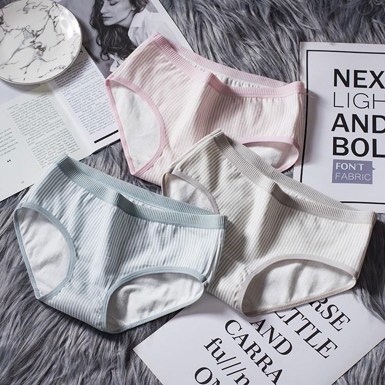 Quần Lót Cotton Kẻ Sọc QL28