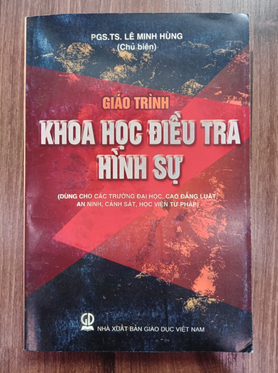 Sách - Giáo Trình Khoa Học Điều Tra Hình Sự