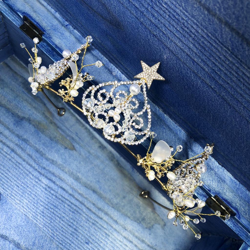Rhinestone Tiara Crown Exquisite Headband Wedding Bridal Birthday Tiaras