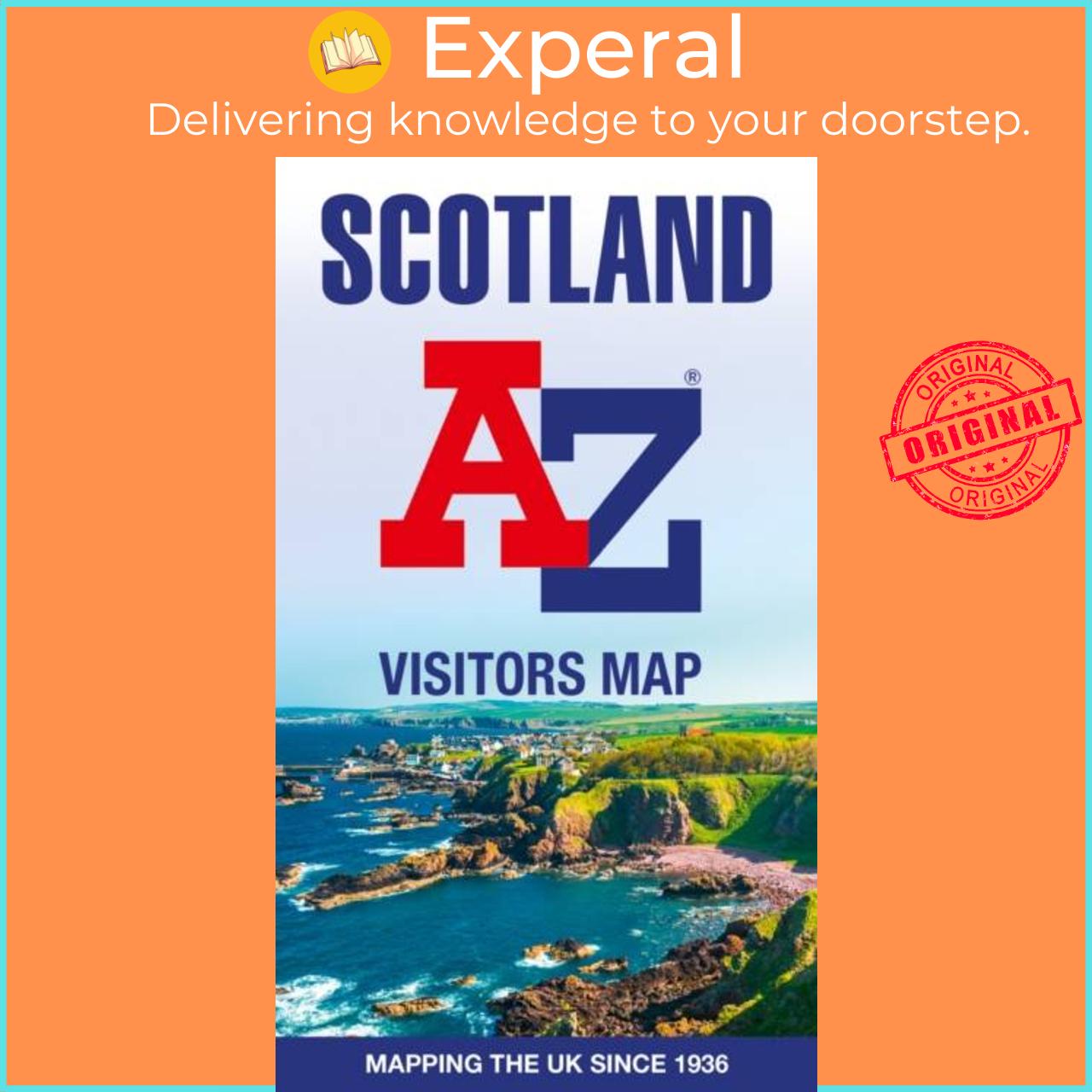 Sách - Scotland A-Z Visitors Map by A-Z Maps (UK edition, paperback)
