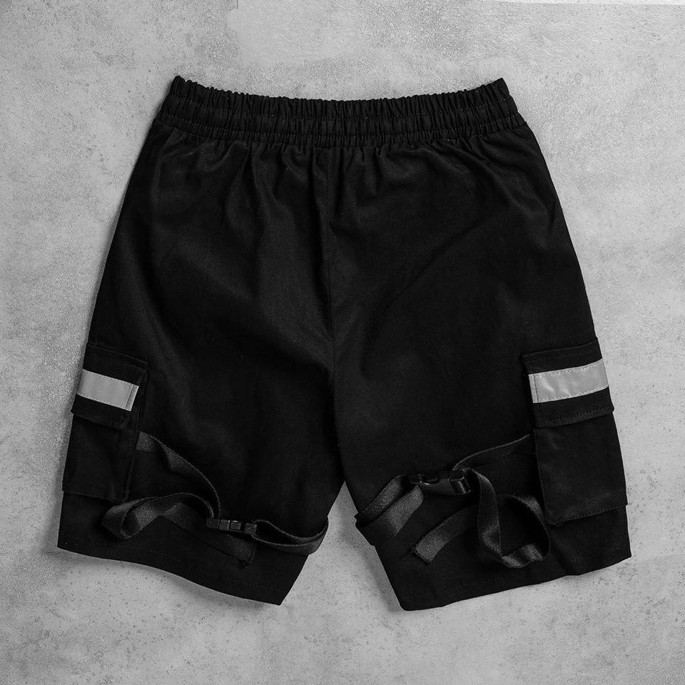 Short túi hộp phản quang có dây rút , unisex , phom chuẩn ảnh thật 100