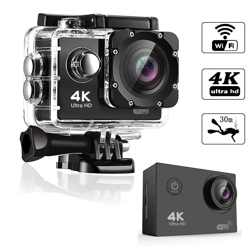 H16-5 Sport Action Camera Full HD 1080P Underwater Sport Cameras 2.0 Inch Sports DV Cam
