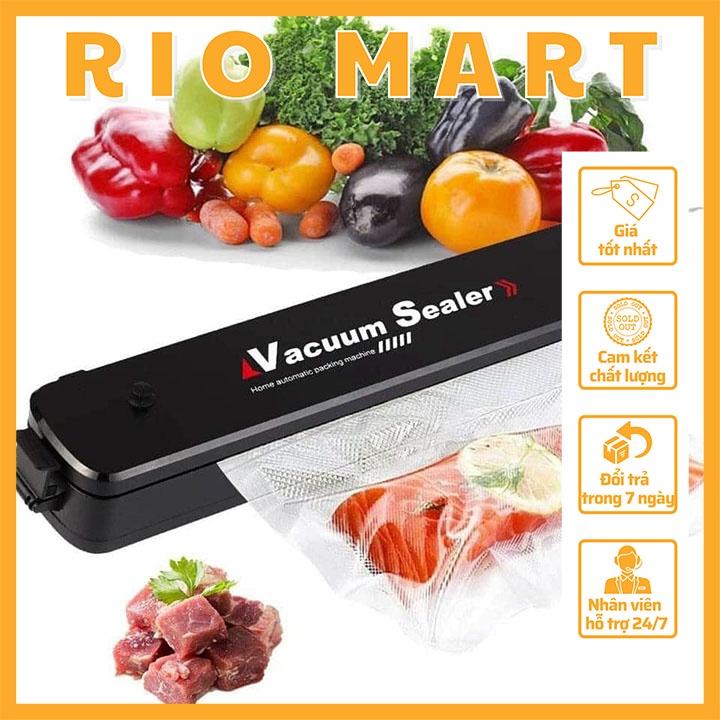Máy Hút Chân Không Thực Phẩm Vacuum Sealer Z Thế Hệ Mới Tích Hợp Đèn Diệt Khuẩn - Bảo Hành 12 Tháng R08 RIOMART