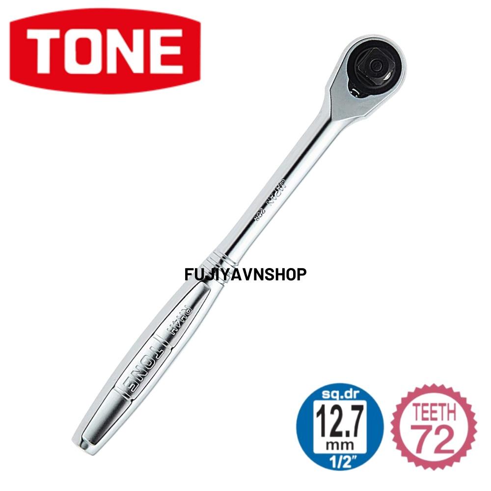 Cần vặn hai chiều có nút bấm tháo lắp Tone RH4H đầu 1/2&quot; (72 răng)