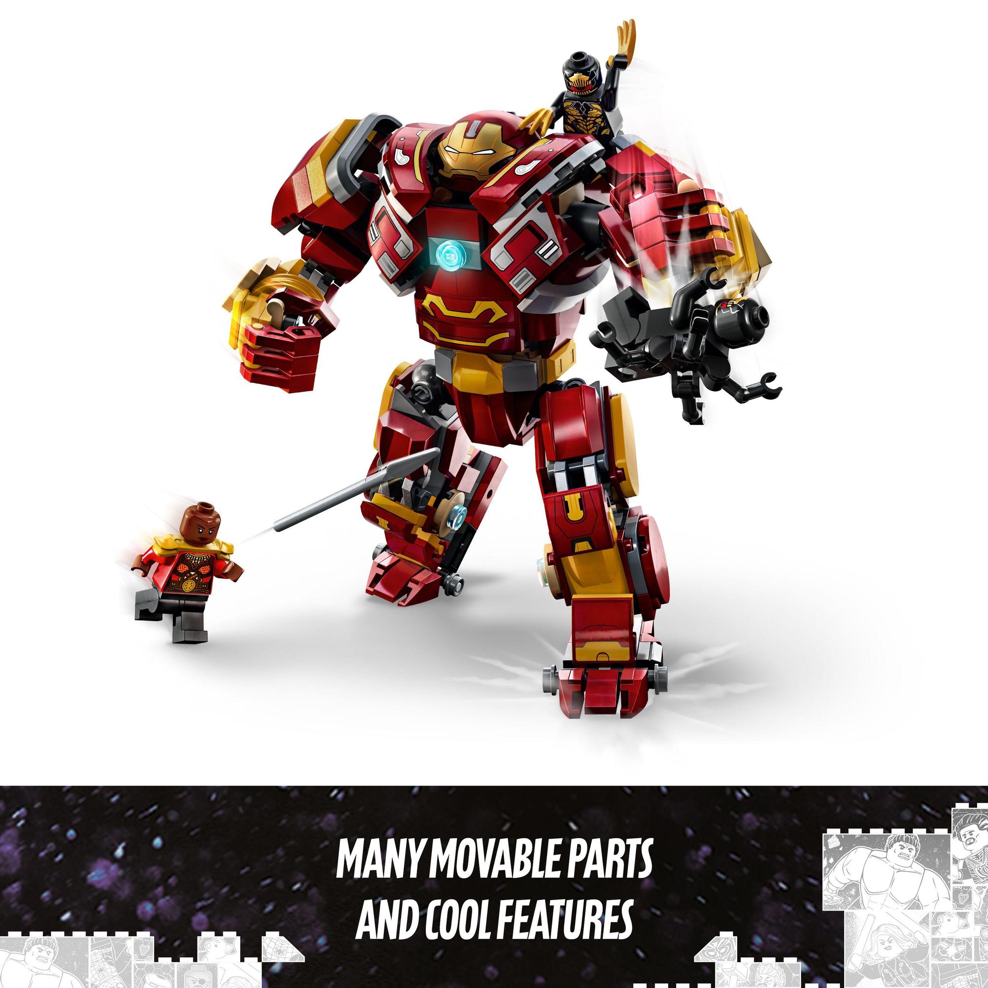 LEGO Superheores 76247 Chiến Giáp Hulk Buster (385 Chi Tiết)