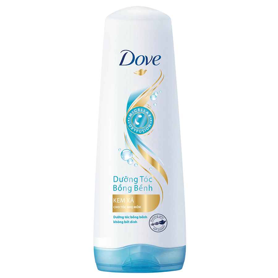 Kem Xả Dove Dưỡng Tóc Bồng Bềnh 335g