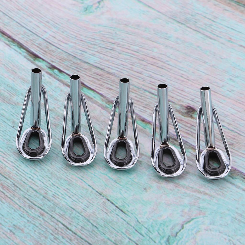 5pcs 26mm Fishing Top Rings Rod Pole Repair Kit Line Guides Eyes Stainless