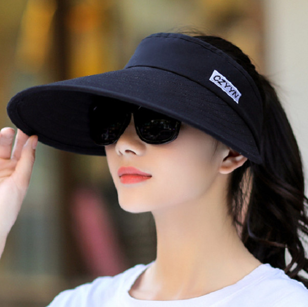 Nón chống nắng nửa đầu thời trang, mũ rộng vành chống nắng nữ cao cấp