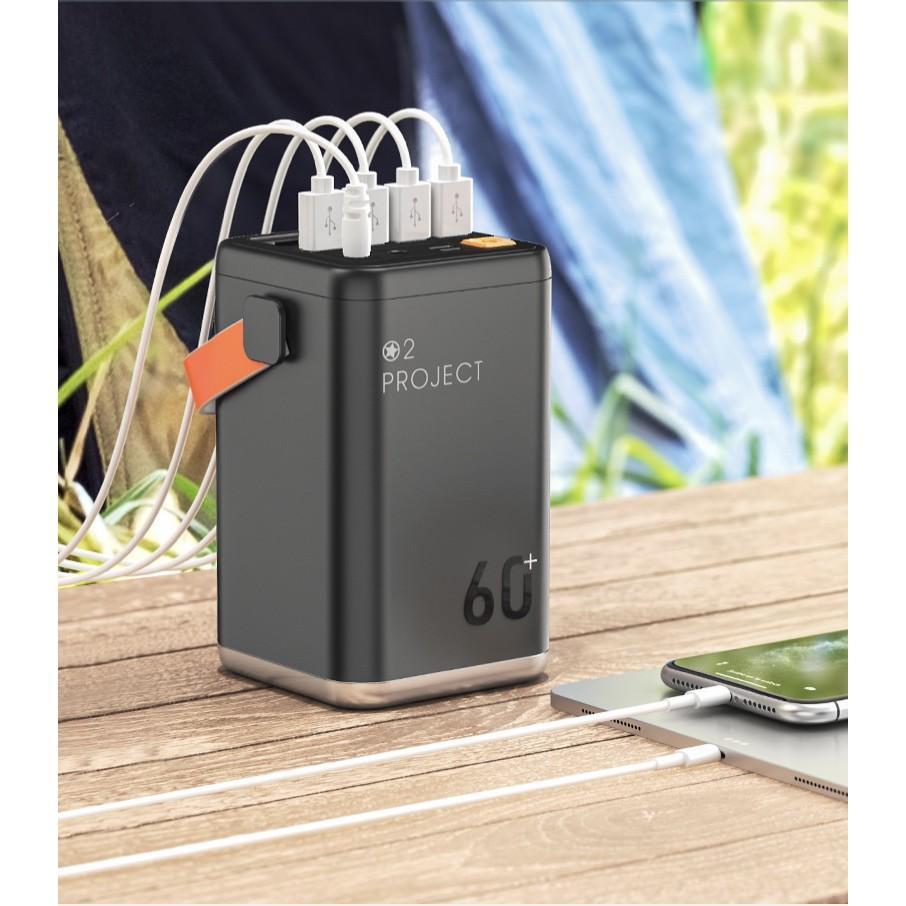 Pin Sạc dự phòng dung lượng lớn 60.000mAh PROJECT 60+ 36w