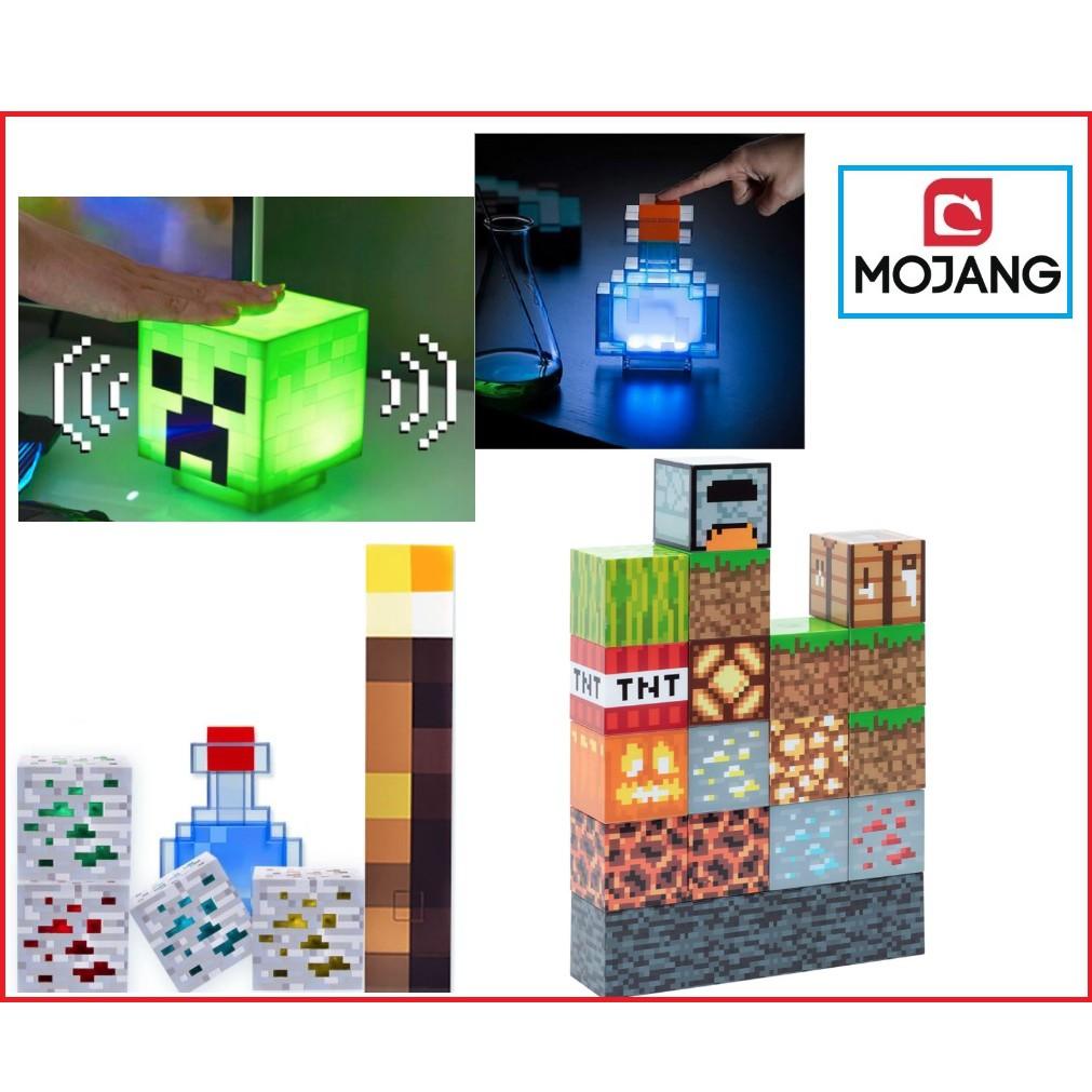 Minecraft đèn đuốc phát sáng chính hãng