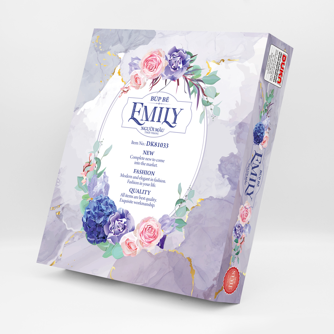 Búp Bê Duka Emily -Người Mẫu Thời Trang DK81033