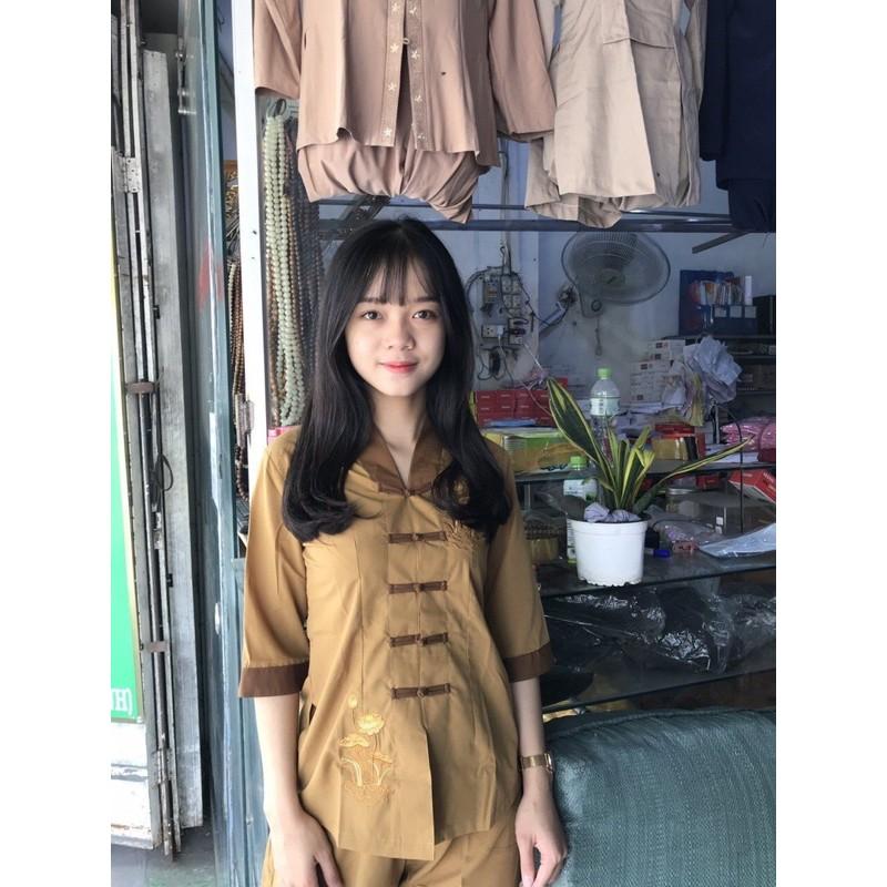 Đồ Lam Đi Chùa # La Hán Phối # Quần Áo Nữ # Đồ Bộ Nữ