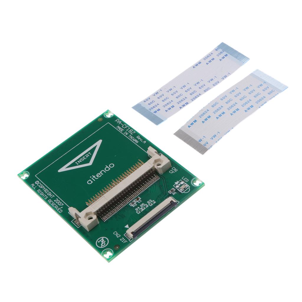 CF Compact Flash Card To 1.8" ZIF/CE HDD Adapter For Laptop/Game Console