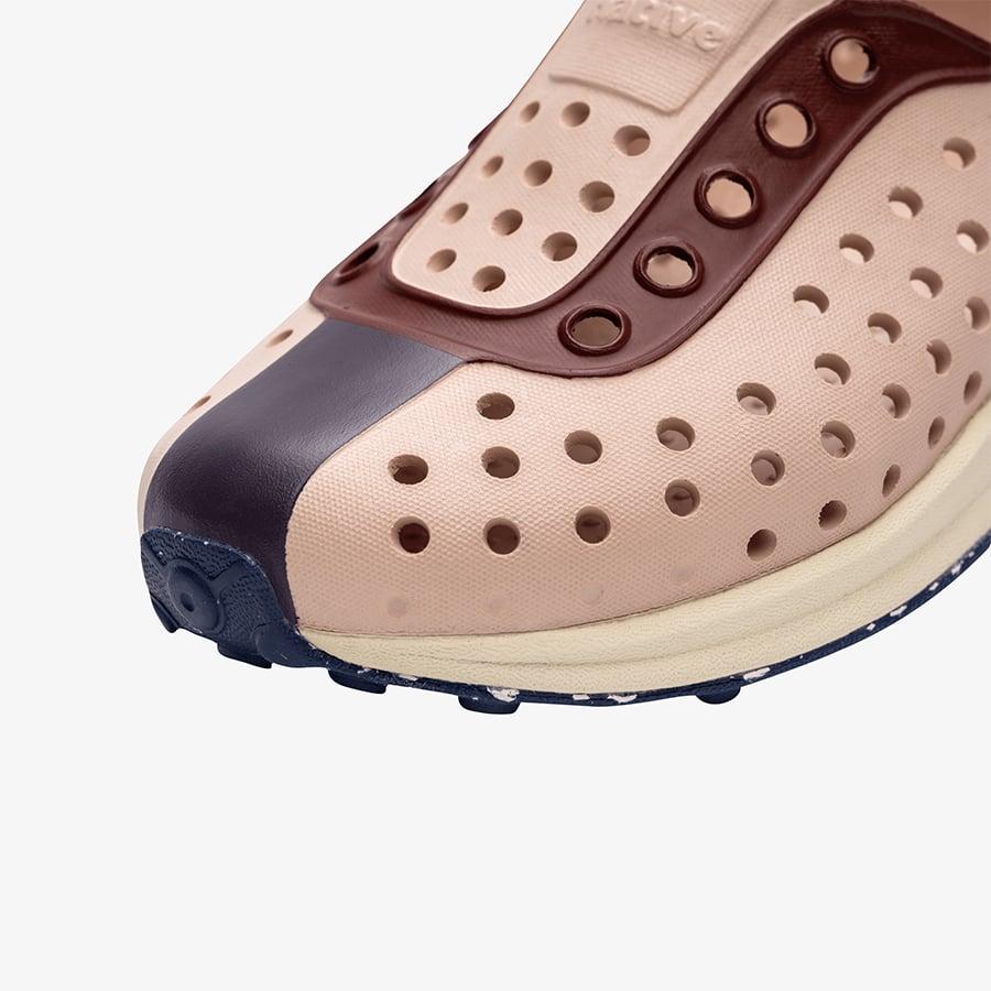 Giày Lười Trẻ Em Unisex Native Robbie Block Junior - Chameleon Pink/ Bone White/ Velvet Tart/ Regatta Speckle Rubber - 34.5