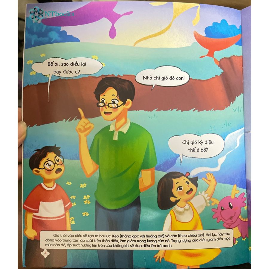 Sách Cùng bố khám phá thế giới - Phiêu lưu cùng thời tiết