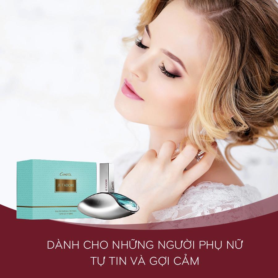 Nước hoa nữ Cenota  Je T'Adore 30ml Tươi Mát Ngọt Ngào Sang Trọng