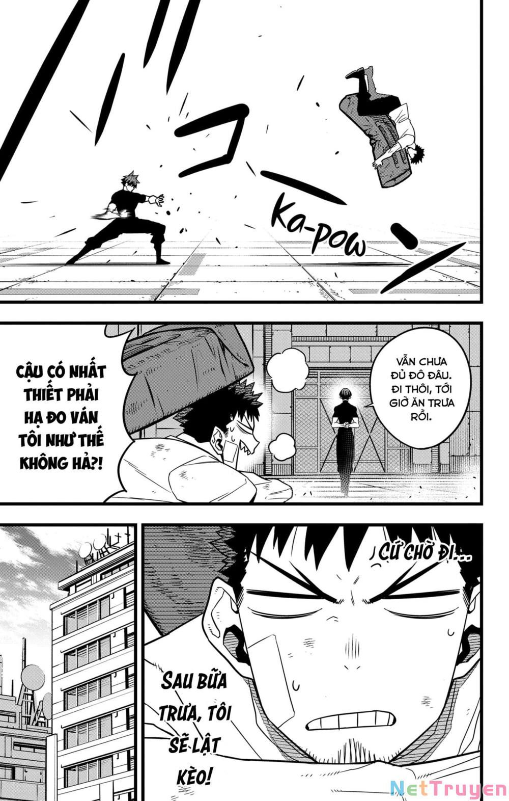 hôm nay - tôi hóa kaiju chapter 69 8