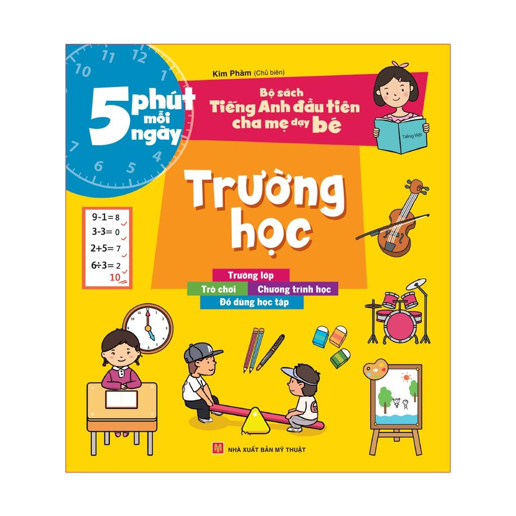 Sách Bộ Sách Tiếng Anh Đầu Tiên Của Bé - 5 Phút Mỗi Ngày - Minh Long