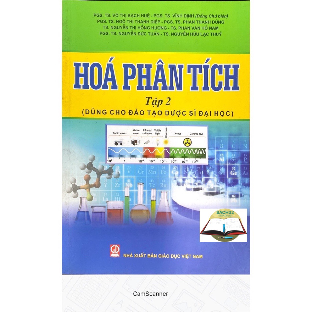 Hoá phân tích tập 2 (dành cho dược sĩ đại học)