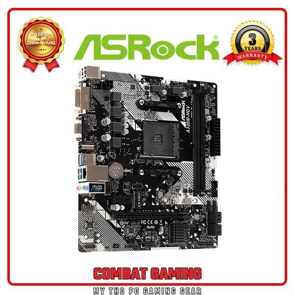 Bo Mạch Chủ ASROCK A320M-HDV R4.0 - Hàng Chính Hãng