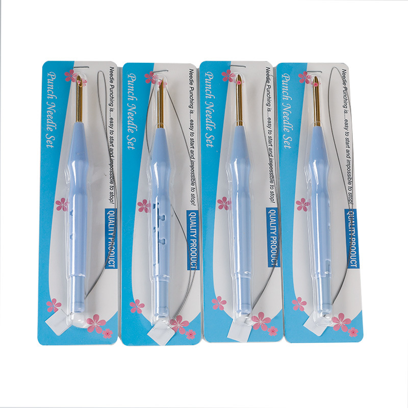 Bút Thêu Len Xù Bằng Nhựa Skc 4 Nấc Tùy Chỉnh Punch Needle Tool, Kim Thêu Tùy Chỉnh Tiện Dụng