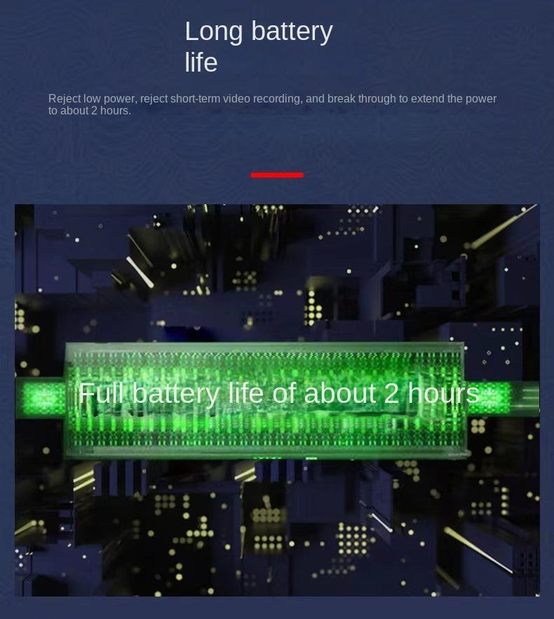 Đầu ghi DV xe máy C100 chống rung 4K HD Thể thao ngoài trời Thumb Cam Sports