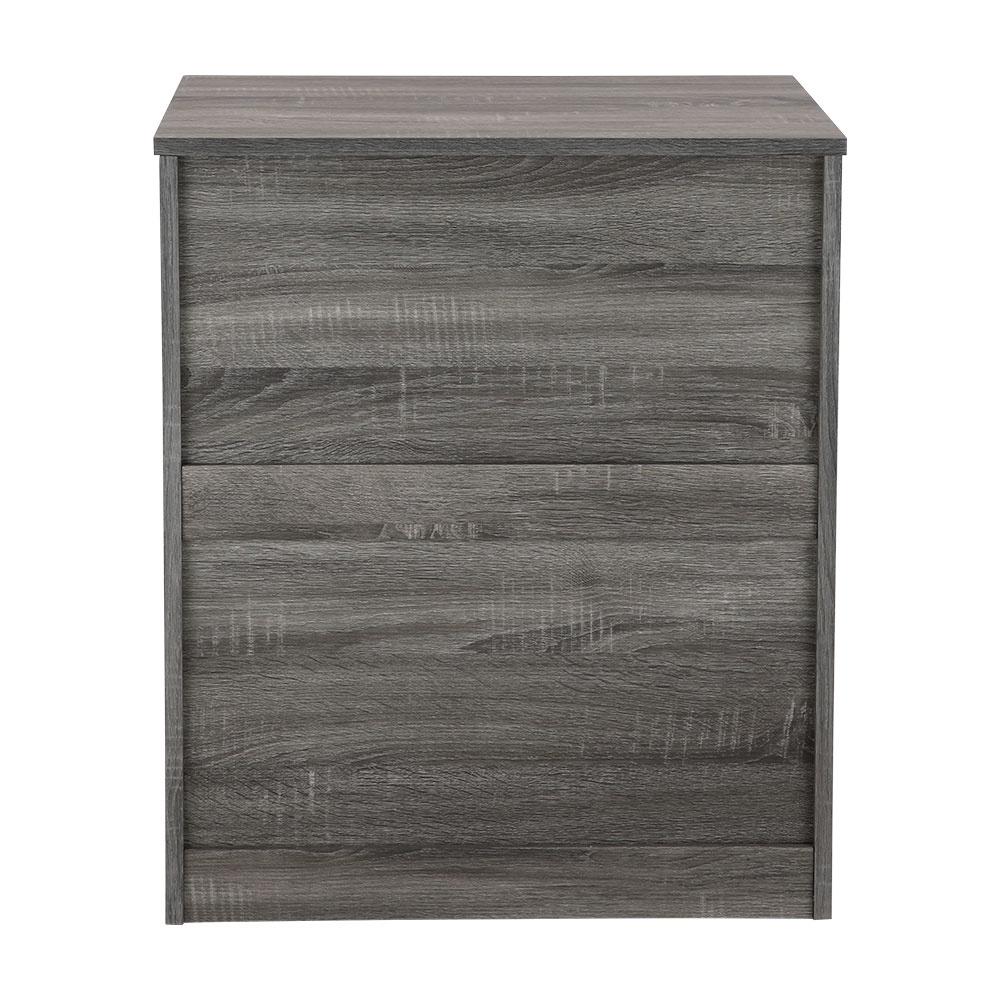 Tủ ngăn kéo gỗ 3 tầng TIANA kiểu dáng đơn giản màu xám cổ điển | Index Living Mall - Phân phối độc quyền tại Việt Nam