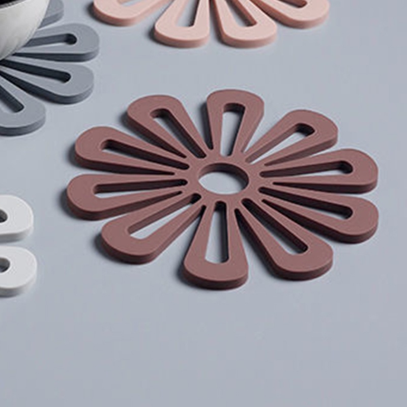 MIẾNG LÓT NỒI HÌNH BÔNG HOA CÁCH NHIỆT - JL