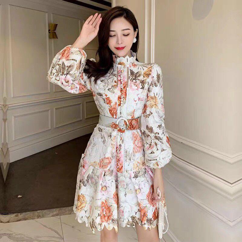 ĐẦM HOA THÊU CAO CẤP