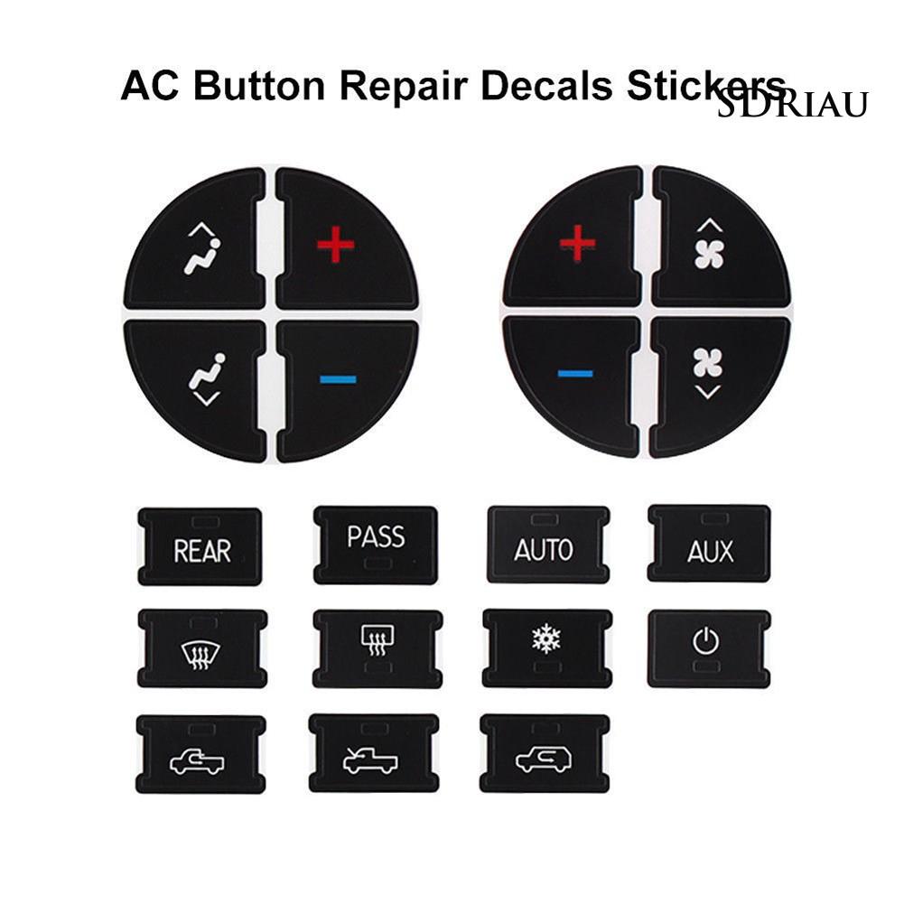 Bộ 19 Miếng Dán Bảng Điều Khiển Cho Xe Ô Tô Buick
