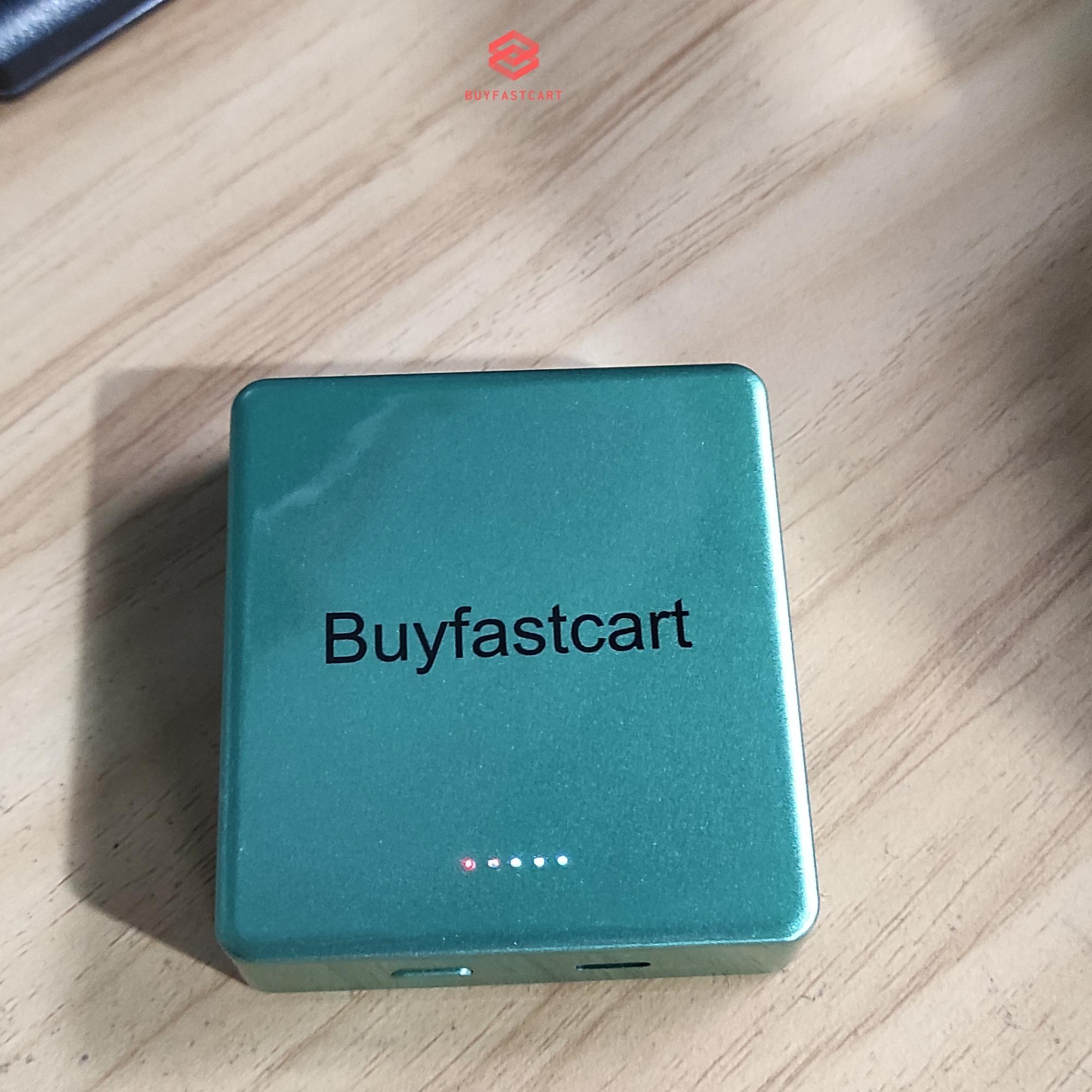 Pin Sạc Dự Phòng Hỗ Trợ Sạc Không Dây QI Wireless 10.000mAh cho iPhone Samsung